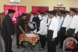 Panwaskab Pilkada Sumenep Lantik 81 Anggota Panwascam