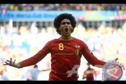 Fellaini Cetak Dua Gol Saat Belgia Kalahkan Prancis