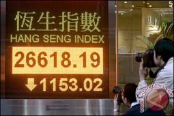 Indeks Hang Seng Ditutup Turun 1,06 Persen