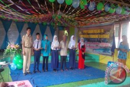 SMPN 1 Karang Bintang Gelar Perpisahan