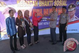 Polresta Berikan Sarana Transportasi Sungai Ke SBI
