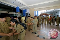 Pemkot Bengkulu gelar apel gabungan sambut Ramadhan