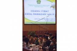 Sidang Itsbat Ramadhan 1436 H