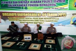 Polisi Jember Sampaikan Pesan Kamtibmas Lewat Dakwah