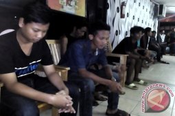 Satgas II Polresta Banjarmasin Amankan Belasan Diduga Premanisme