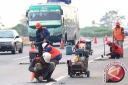 Jalur mudik di Jambi masih dalam perbaikan