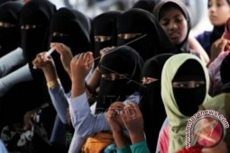 Buka Puasa Pengungsi Rohingya