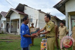 Enam Rumah Warga Abdya Diterjang Angin Kencang