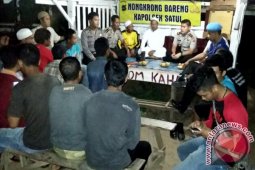 Polsek Satui Gandeng Orari Ciptakan Kamtibmas Kondusif
