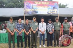 Kodim Badung-Disperindag Denpasar Gelar Pasar Murah