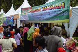 Masyarakat Bangkalan Serbu Pasar Murah Ramadhan