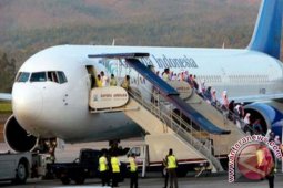 Lebaran - H-3 pemudik lewat Bandara Jambi 5.000 orang