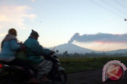 Aktivitas Gunung Raung Cenderung Menurun