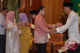 Khairul Saleh Hadiri Open House Gubernur