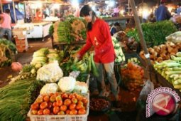 Pedagang di Pangkalpinang Sulit Tambah Stok Sayur