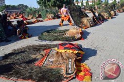 Persiapan Parade Reog