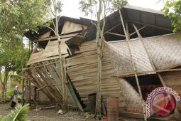 Angin Kencang Rusak Rumah Warga Aceh Besar