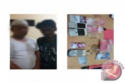Polres Tanbu Tangkap Dua Pria Pengedar Sabu