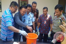 Polres Kotabaru Musnahkan 15 Gram Sabu-sabu