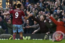 Arsenal dipermalukan West Ham 0-2 pada laga perdana
