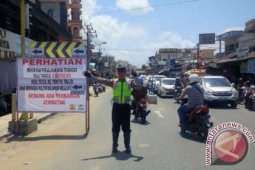 Satlantas Tanah Bumbu Alihkan Arus Lalu Lintas