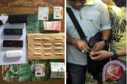 Polres Balangan Ringkus Dua Pria Miliki Sabu-Sabu