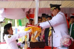 Wali Kota Bontang Pimpin Upacara Detik-Detik Proklamasi