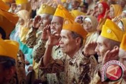 70 TH RI - Kegembiraan veteran di hari kemerdekaan