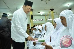 166 Calhaj Tebing Tinggi Siap Berangkat ke Tanah Suci