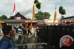 Polres Tapsel Gelar Simulasi Pengamanan Pilkada