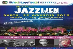 Jazz Ijen Banyuwangi 2015 Digelar untuk Kemanusiaan