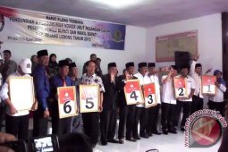 Tiga pasangan Pilkada belum lengkapi berkas pencalonan