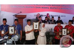 Nomor Urut Pilkada Lamongan
