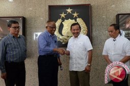 KPK Gelar Pertemuan Tertutup Dengan Kapolri dan Kejagung