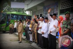 Plh Bupati Lepas Ratusan Calon Haji Kabupaten Asahan