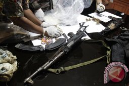 Polisi amankan senjata api dari pengedar narkoba