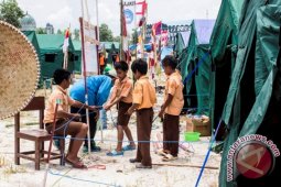 Ribuan Pramuka Ikuti Pekemahan di Penajam
