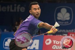 Tommy Absen Dalam laga Semifinal Thomas