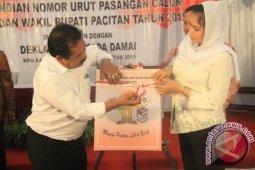 Undian Nomor Urut Pilkada Pacitan