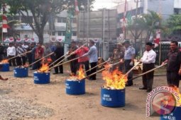 Kanwil Bea Cukai Banjarmasin Musnahkan Barang Ilegal