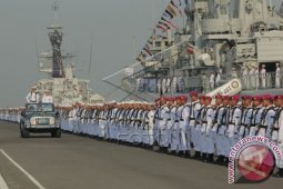 Upacara HUT Ke-70 TNI AL