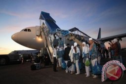 JCH Jambi kloter 18 diberangkatkan dari Palembang