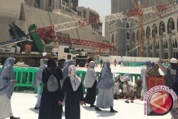 Saudi: pelaksanaan haji takkan terpengaruh jatuhnya "crane" di Makkah