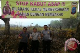 Polres Balangan Larang Pembakaran Hutan