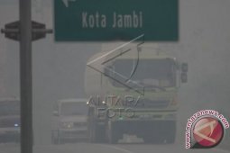 BMKG : Jarak pandang di Jambi 200 meter