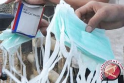 Tanpa kabut asap, ribuan warga Kualatungkal diberikan masker