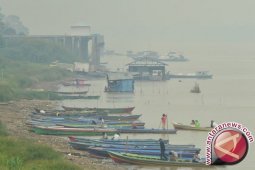 Kabut asap mulai menipis di Jambi