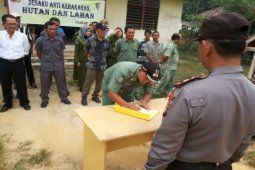 Desa-desa di Sekadau Sepakat Anti Bakar Lahan