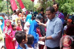 Andar Amin Harahap Santuni Anak Yatim