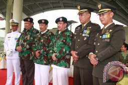Pj Bupati Asahan Terima Penyematan Baret
